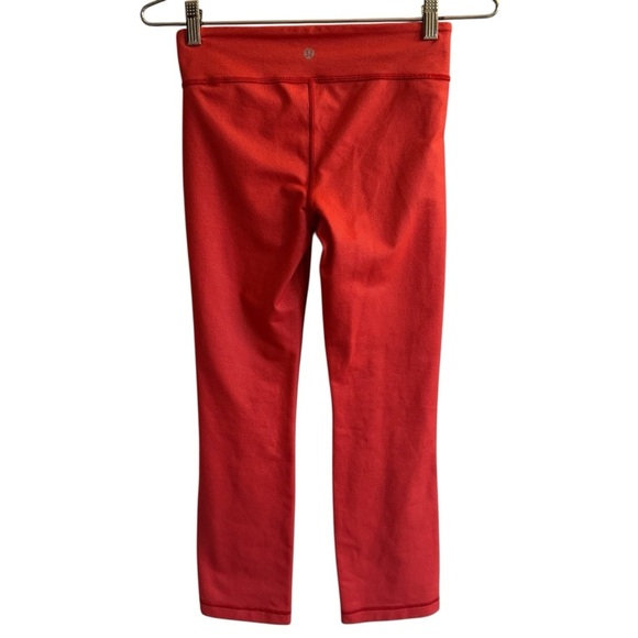 Lululemon P.Y.B Pant *Denim, Love Red, Size 4 - Picture 15 of 16
